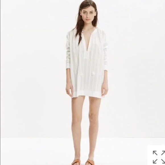 Madewell Tahoe Cover Up Tunic Dress - Picture 1 of 5